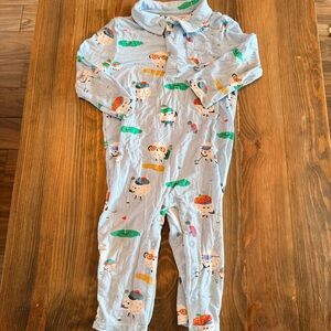 Angel Dear Golf Theme One Piece Outfit